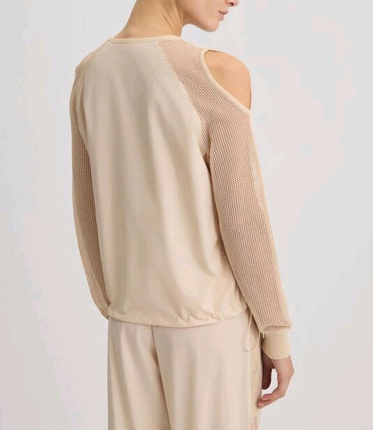 liu jo felpa con cut-out ta5070t2900